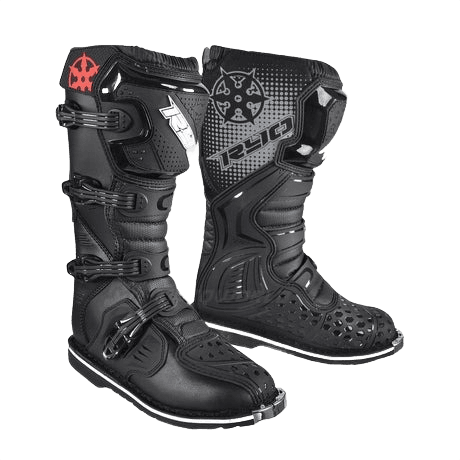 Pair of black riding boots