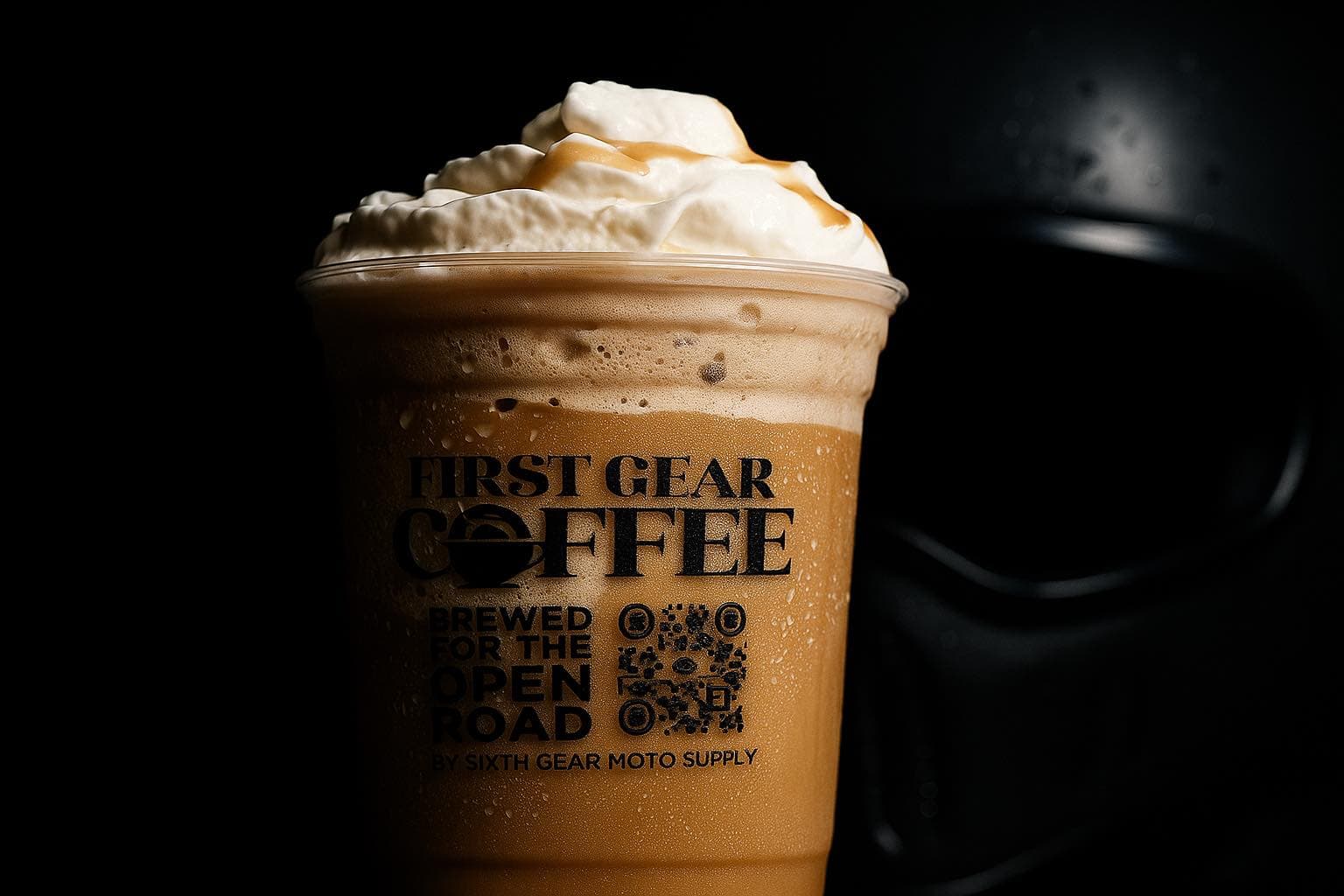 Signature coffee prepared in the SixthGear café